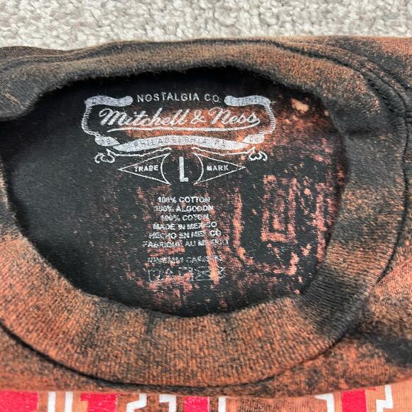 Mitchell & Ness Chicago Bulls Pippen #33 Bleach T size L - Picture 5 of 5